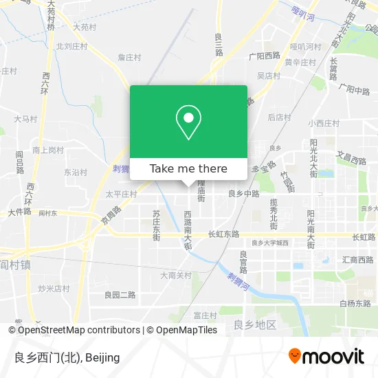 良乡西门(北) map