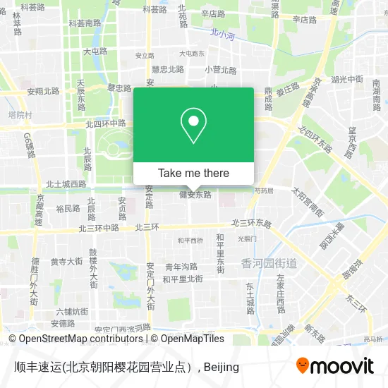 顺丰速运 map