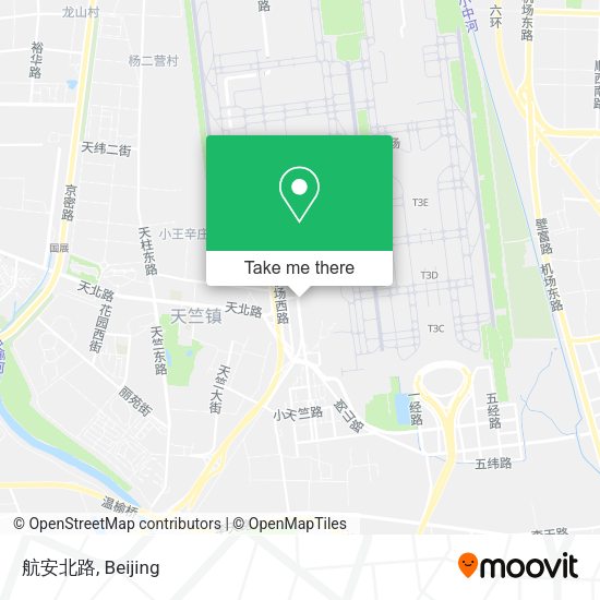 航安北路 map