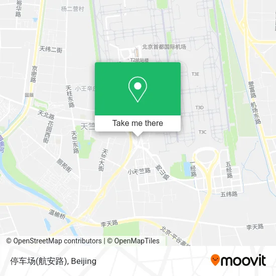 停车场(航安路) map