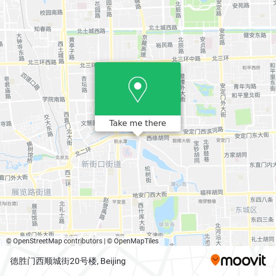 德胜门西顺城街20号楼 map