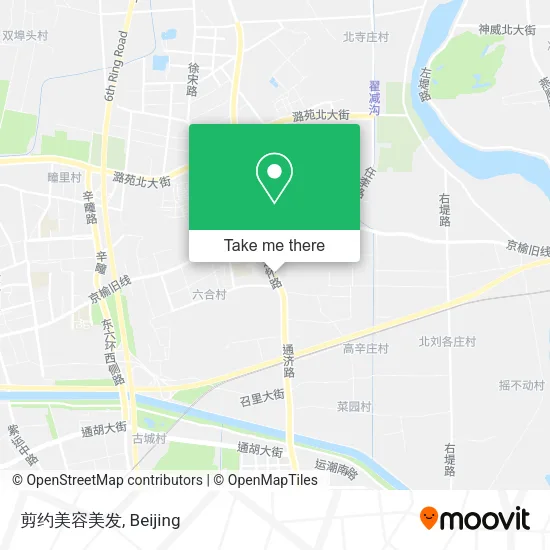 剪约美容美发 map