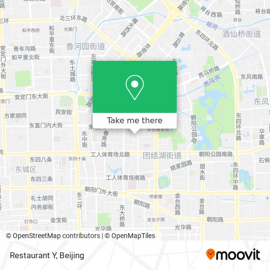 Restaurant Y map