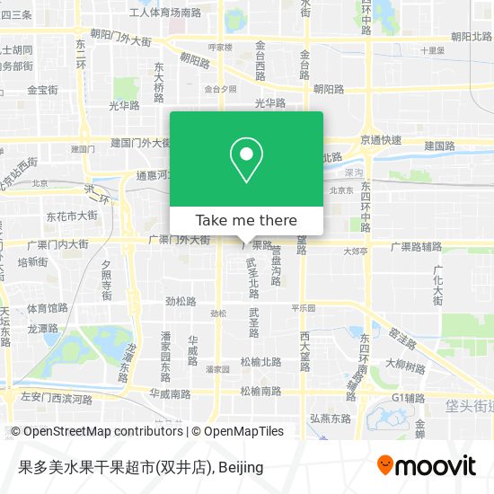 果多美水果干果超市(双井店) map