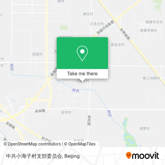中共小海子村支部委员会 map