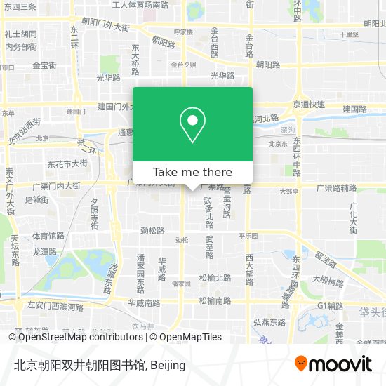 北京朝阳双井朝阳图书馆 map