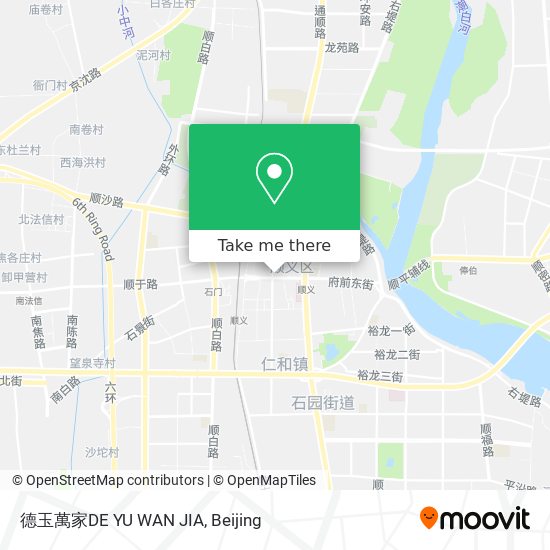 德玉萬家DE YU WAN JIA map