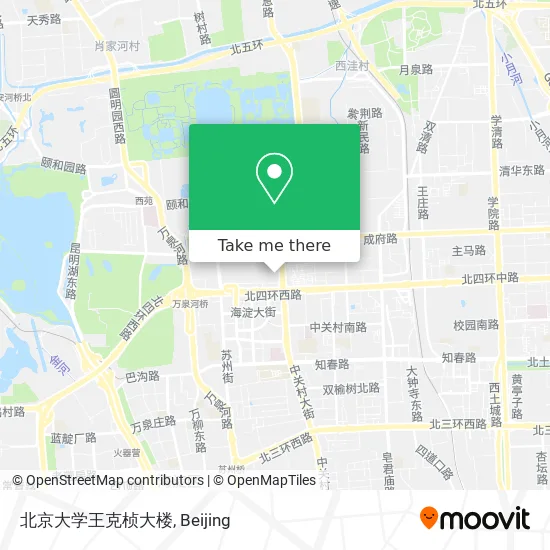 北京大学王克桢大楼 map