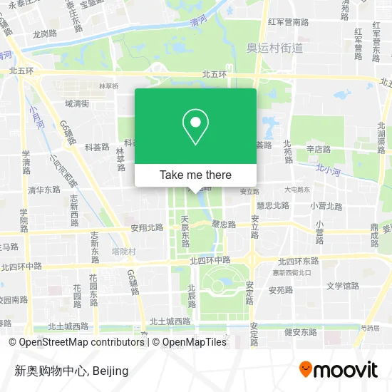 新奥购物中心 map