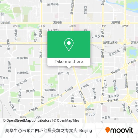 奥华生态吊顶西四环红星美凯龙专卖店 map