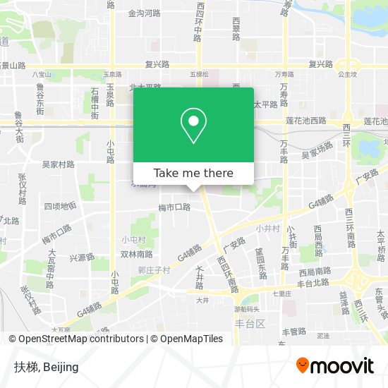 扶梯 map