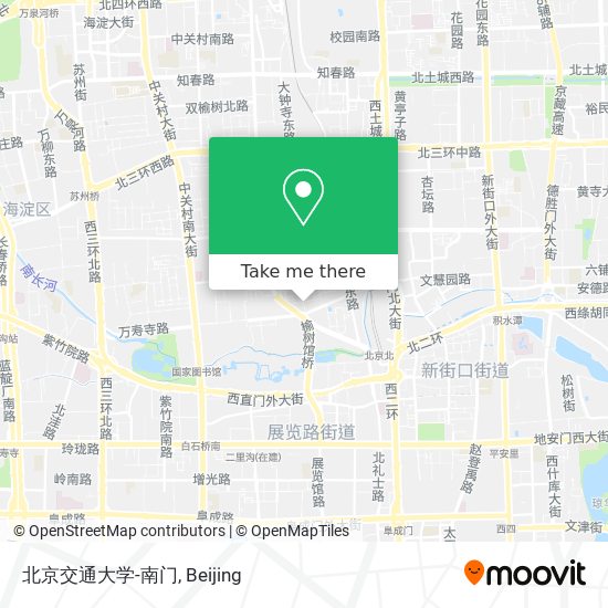 北京交通大学-南门 map