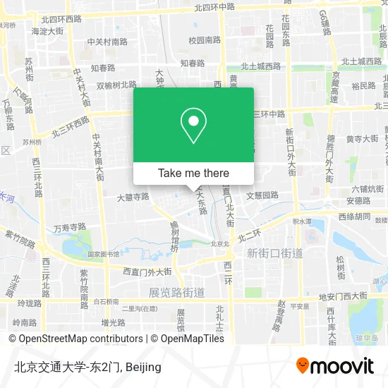 北京交通大学-东2门 map