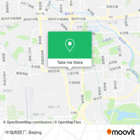 中瑞肉联厂 map
