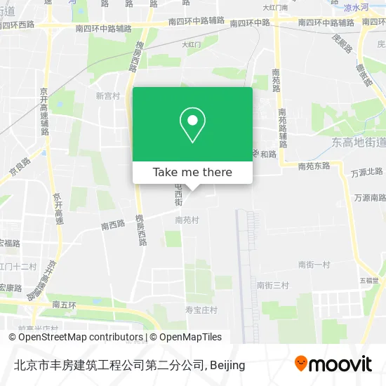 北京市丰房建筑工程公司第二分公司 map