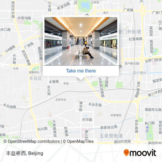 丰益桥西 map