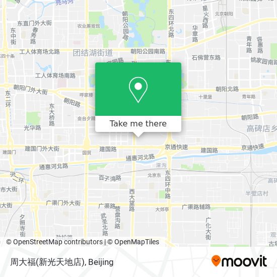 周大福(新光天地店) map