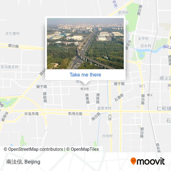 南法信 map