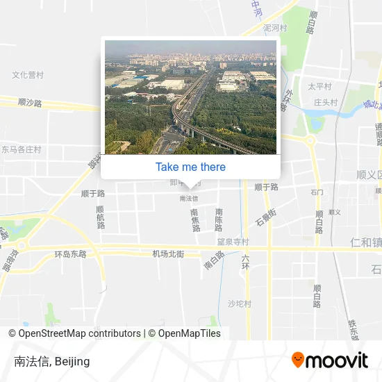 南法信 map