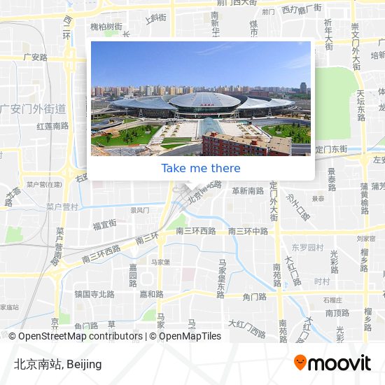 北京南站 map