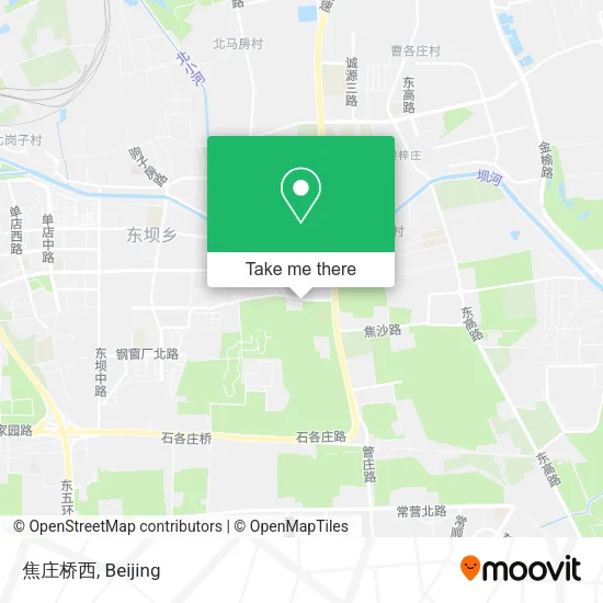 焦庄桥西 map