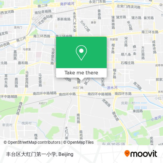 丰台区大红门第一小学 map