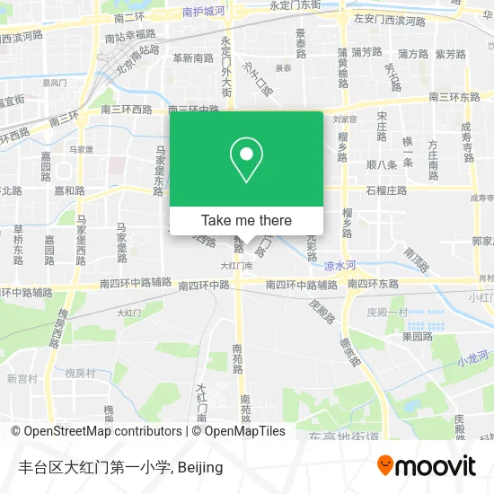 丰台区大红门第一小学 map