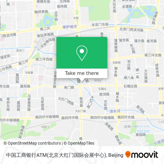 中国工商银行ATM(北京大红门国际会展中心) map