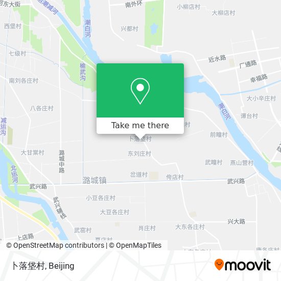 卜落垡村 map