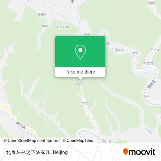 北京丛林之下农家乐 map