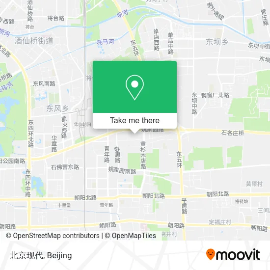 北京现代 map