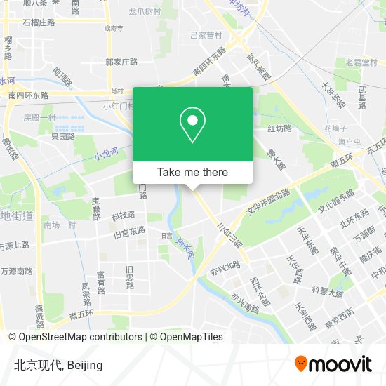 北京现代 map