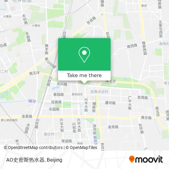 AO史密斯热水器 map