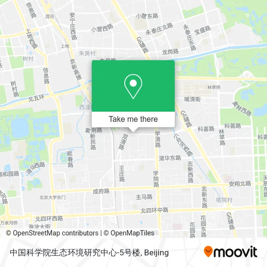 中国科学院生态环境研究中心-5号楼 map