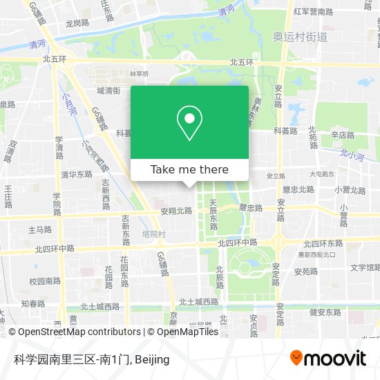 科学园南里三区-南1门 map
