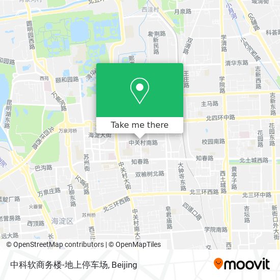 中科软商务楼-地上停车场 map