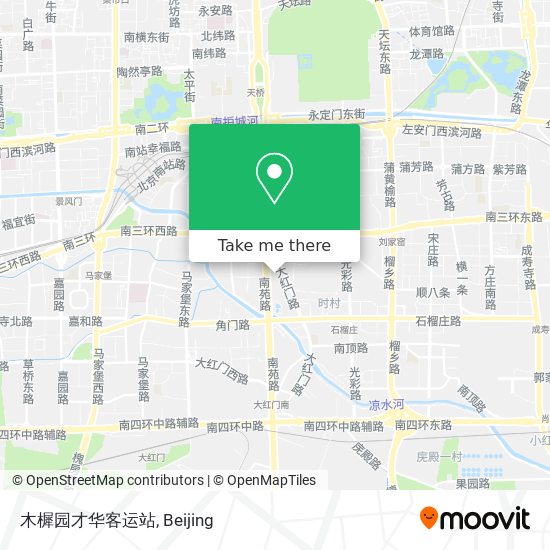 木樨园才华客运站 map