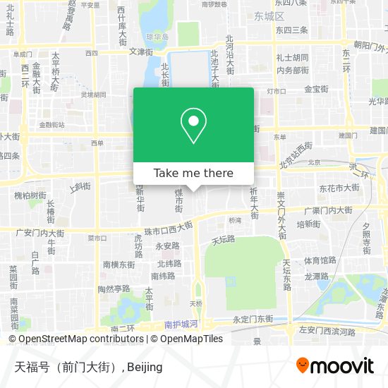 天福号（前门大街） map