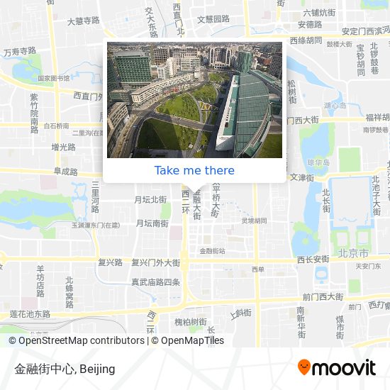 金融街中心 map