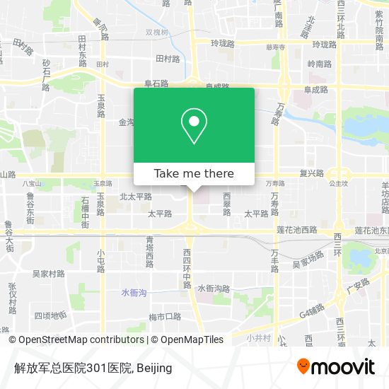 解放军总医院301医院 map