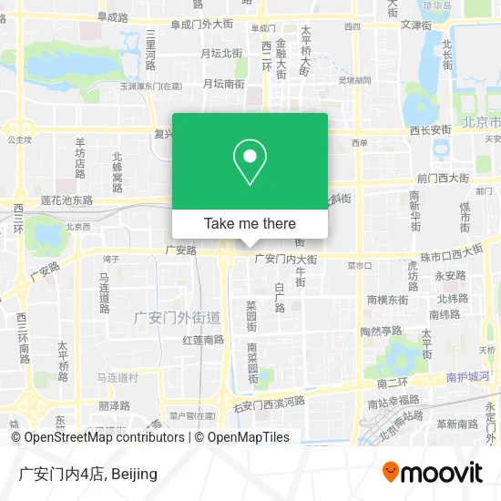广安门内4店 map