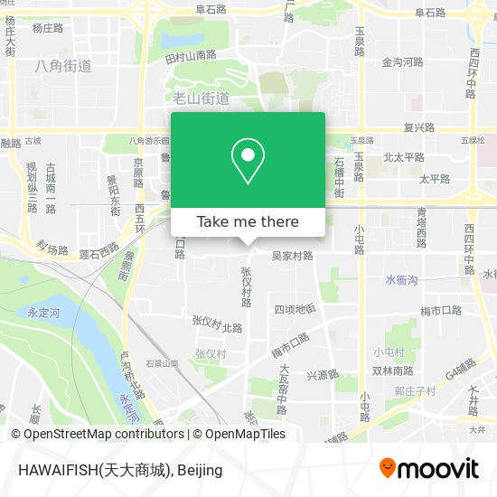 HAWAIFISH(天大商城) map