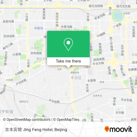 京丰宾馆 Jing Feng Hotel map