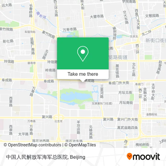 中国人民解放军海军总医院 map