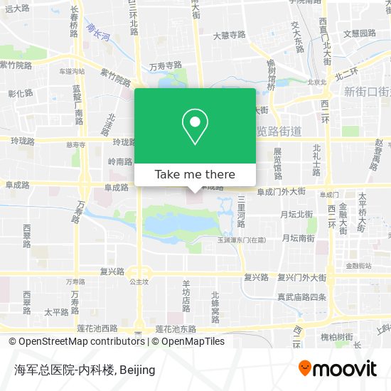 海军总医院-内科楼 map