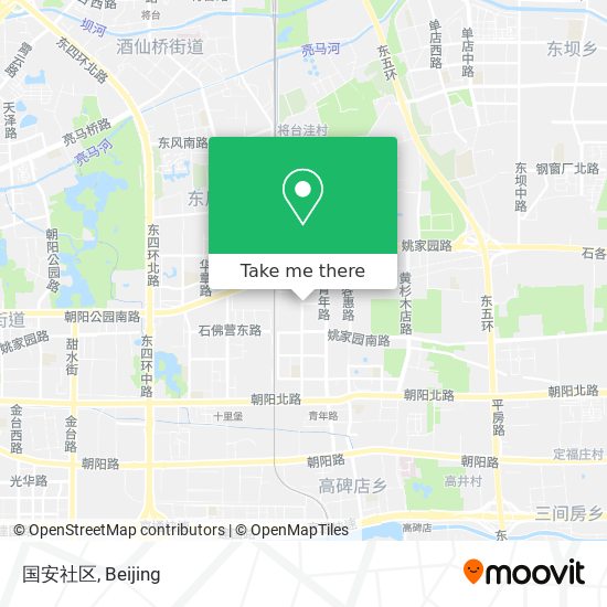 国安社区 map