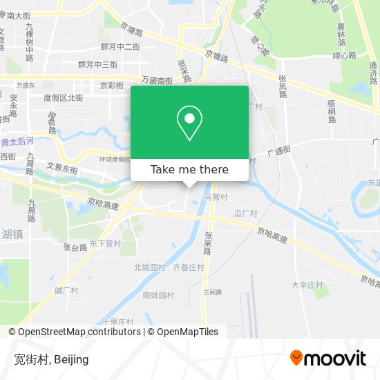 宽街村 map