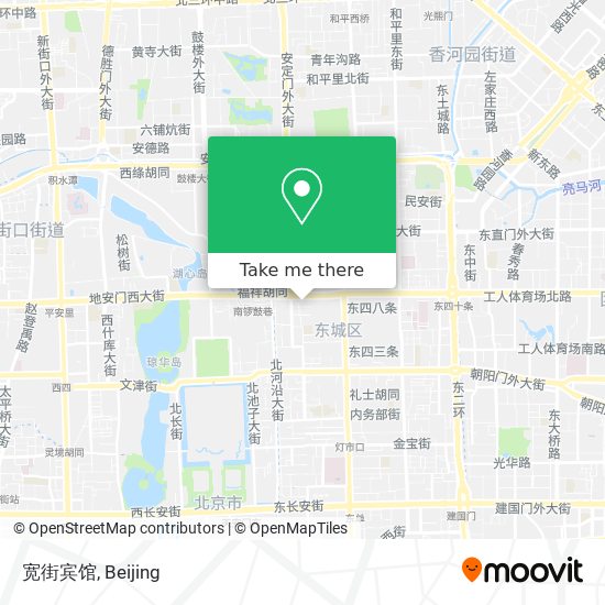 宽街宾馆 map