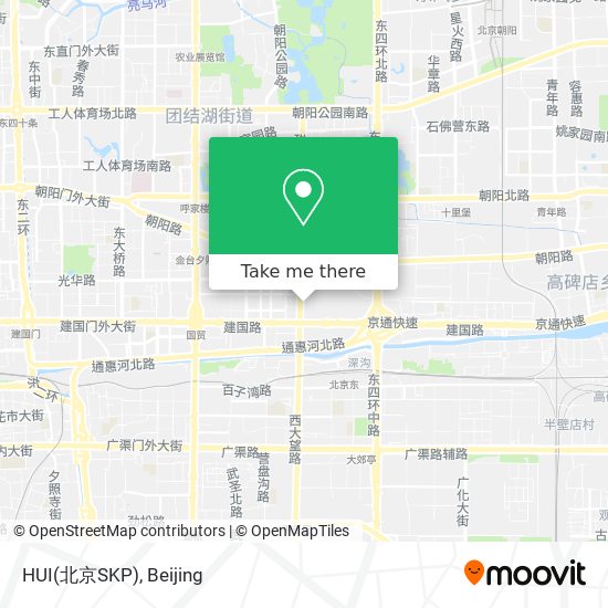 HUI(北京SKP) map
