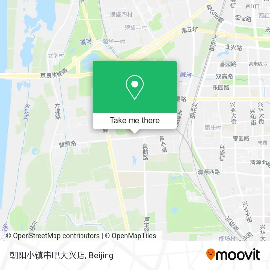 朝阳小镇串吧大兴店 map